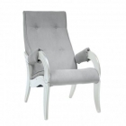 Кресло для отдыха Комфорт Модель 701 дуб шампань / Verona Light Grey