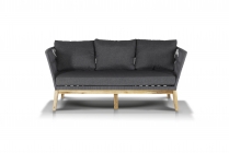 Диван трехместный 4sis Аликанте TP-R20030/S Акация Темно-серый