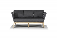 Диван трехместный 4sis Аликанте TP-R20030/S Акация Темно-серый