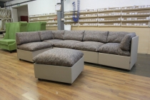 Диван Gruppo 396 Кубэ модульный Коричнево-бежевый