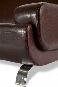 Кресло офисное Gruppo 396 Клерк 5 черное Ecotex 3001