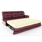 Секция угловая 90 внутренняя Unital Вавилон 4Э Амарантово-розовая экокожа