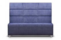 Диван на 160 без подлокотников Unital Клаб-10 1А/160 Индиго Крайола