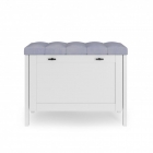 Тумба с пуфом Любимый дом Бланко ЛД 137.040.000 Белая