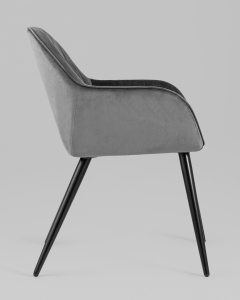 Кресло Stool Group Кристи велюр Серый