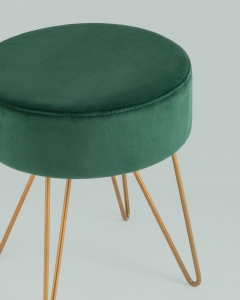 Пуф Stool Group Спейси велюр Зеленый
