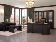 Кабинет руководителя POINTEX Dublin набор 1 темный дуб