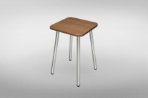 Табурет Форт ХРОМ пл 1 кат КОМПЛЕКТ 2 шт