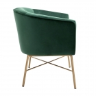 Кресло Stool Group Шале велюр Зеленый