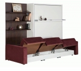 Мебель-трансформер Новый век Смарт 1 3-в-1 1600 левый Венге