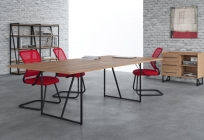 Кабинет переговоров Skyland LOFTIS 3 Дуб Бофорд/Черный