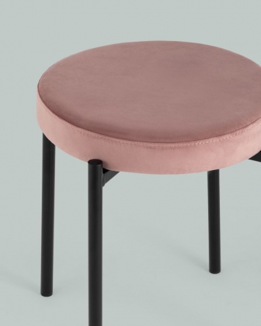 Табурет Stool Group Рио велюр Пыльно-розовый