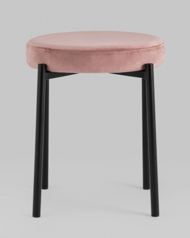 Табурет Stool Group Рио велюр Пыльно-розовый
