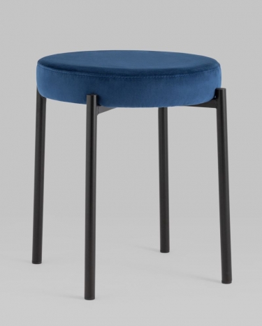 Табурет Stool Group Рио велюр Синий