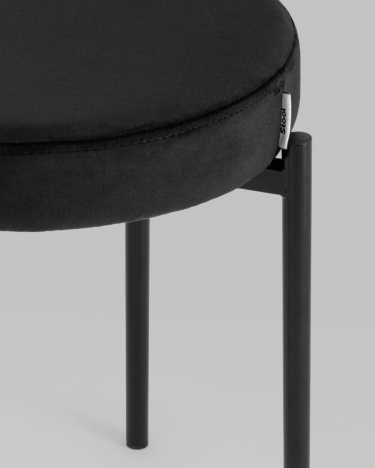 Табурет Stool Group Рио велюр Черный