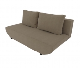 Диван Berhouse Классик Мини без подлокотников Berhouse Цвет фасада Синий Велюто 54 Тип Прямой Материал фасада Металл/Велюр