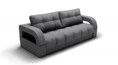 Диван Berhouse Рич-1 ЗР Цвет фасада Серый Тип Прямой Материал фасада Металл/Велюр