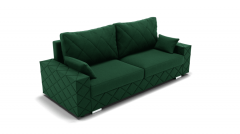 Диван Berhouse Мартин-1 ЗР Цвет фасада Коричневый Тип Прямой Материал фасада Металл/Велюр