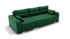 Диван Berhouse Модерн -2 угол левый/правый ЗР Цвет фасада Зеленый Тип Левый/правый Материал фасада Металл/Велюр