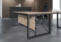 Комплект мебели для кабинета руководителя Skyland ENIO 3 Кария Пальмира Антрацит