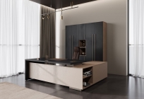 Кабинет руководителя Skyland VELION 1 Яшма черный Кобра